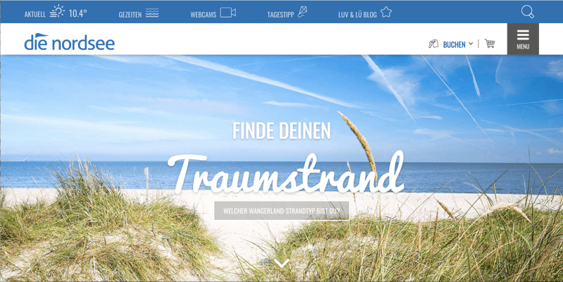 Kunde: Wangerland Touristik GmbH