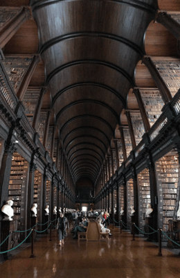 Dublin - Trinity College - Ancienne Bibliothèque