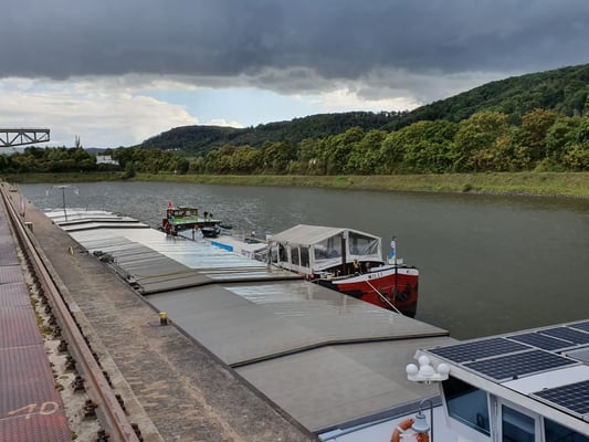 Feierabend im Schutzhafen Lahnstein [© Andy R.]
