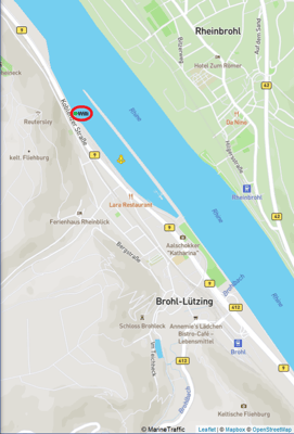Hafen Brohl [© MarineTraffic]