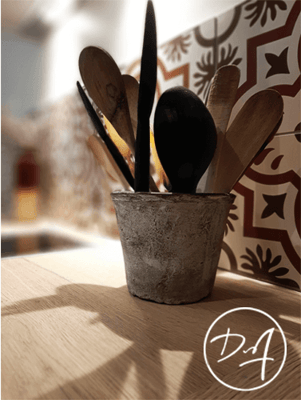 Plan de travail bois - Décor Zé Âme