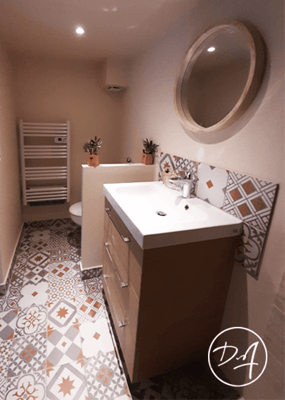 Agencement salle de bain - Décor Zé Âme