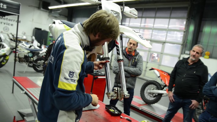 Gabel Checken Enduro Workshop