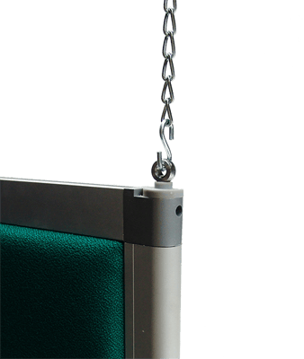 Fixing suspended panel