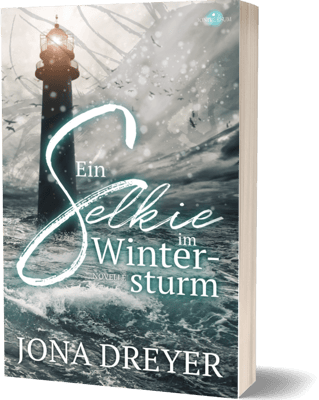 Ein Selkie im Wintersturm