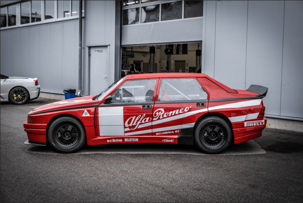 15 Jahre SCUDERIA GT: ALFA 75 IMSA