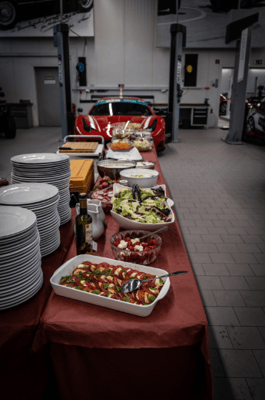 15 Jahre SCUDERIA GT: Catering Metzgerei Holnburger, Dinzler Kaffee