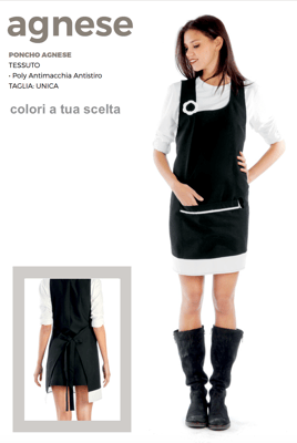 Ariell divise da lavoro grembiuli pettorine per Ristorazione Bar Catering personalizzati con il tuo logo senza minimi quantitativi