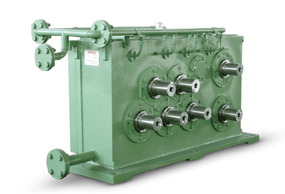 Tren Kachelmann reductor fundición, papelera, eólico, 