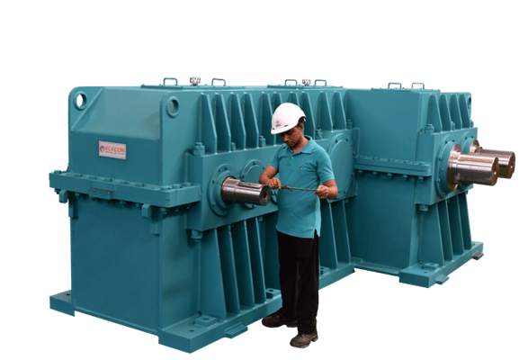 Piñón eje y engranaje rueda reductora elecon