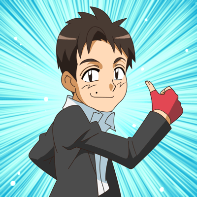 キッズアニメ風似顔絵アイコン