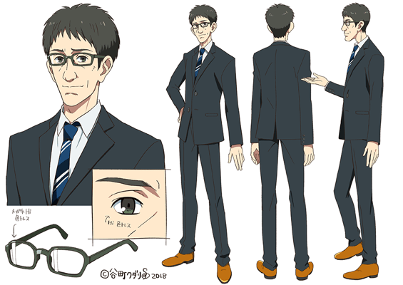 似顔絵Z　キャラクター設定三面図