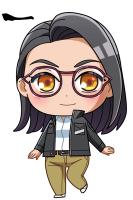 純ちゃん（代表取締役社長）　☆かわいい系ミニキャラ