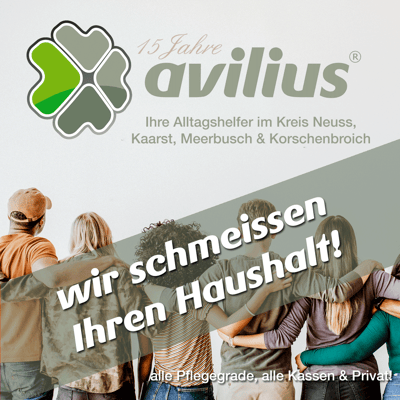 wir kümmern uns um Ihren Haushalt!