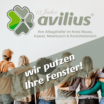 wir putzen Ihre Fenster!