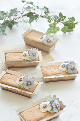 大阪四つ橋フラワーケーキ教室サロンドフェリール