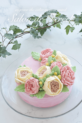 大阪四つ橋フラワーケーキ教室サロンドフェリール