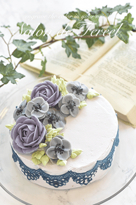 大阪四つ橋フラワーケーキ教室サロンドフェリール