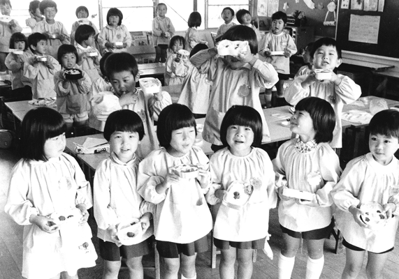 梅干し弁当の取り組みで話題に