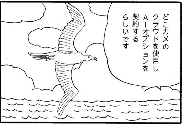 どこカメのクラウドを使用しAIオプションを契約するらしいです
