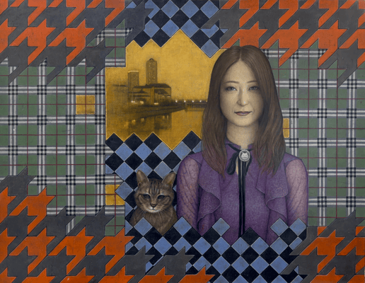 Cherie  /  2025  /  893x1178mm  /  Oil on canvas　