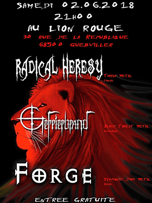 2018 - GUEBWILLER (FR) Au Lion Rouge