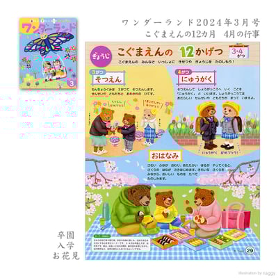 月刊「ワンダーランド(2024年3月号)」連載／CL：株式会社世界文化ワンダーグループ