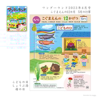 月刊「ワンダーランド(2023年4月号)」連載／CL：株式会社世界文化ワンダーグループ