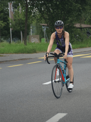 Wettkampf: 20km Radfahren