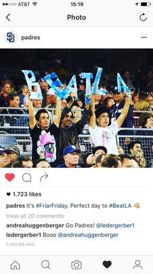 Der Derby-Fight läuft: San Diego Padres vs LA Dodgers - für einmal haben die Padres gewonnen!