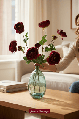 Renoncule artificielle haut de gamme