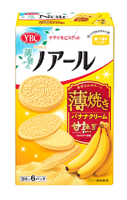 ノアール薄焼き バナナクリーム
