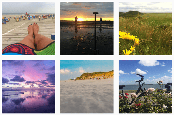 Fotokampagne für das Tourismusbüro Langeoog 