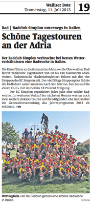 Walliser_Bote_2013_07_11_Schöne_Tagestouren_an_der_Adria