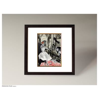 Princessplay | collage 『王女の戯れ』2020｜コラージュ ©️ミーシャグラフィカ