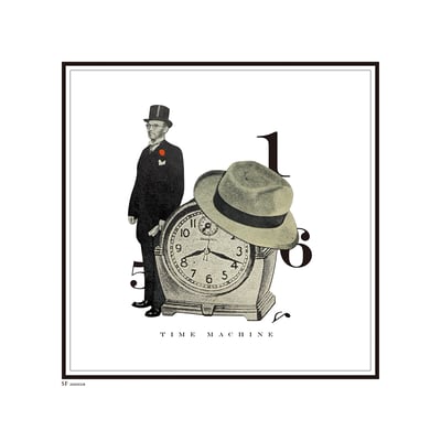 Timemachine | collage 『タイムマシン 〜シリーズSFより〜』2020｜コラージュ ©️ミーシャグラフィカ