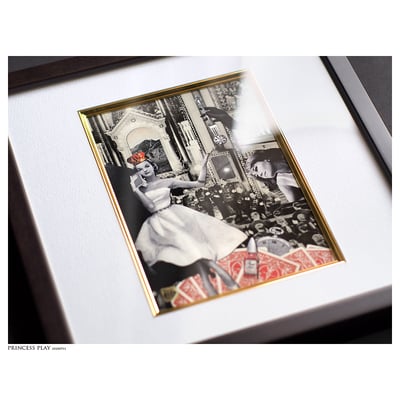 Princessplay | collage 『王女の戯れ』2020｜コラージュ ©️ミーシャグラフィカ