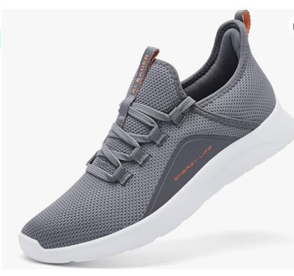 Style Code NQ33 : Men's Grey/Orange : Sizes US9,10.5,11,12: $130