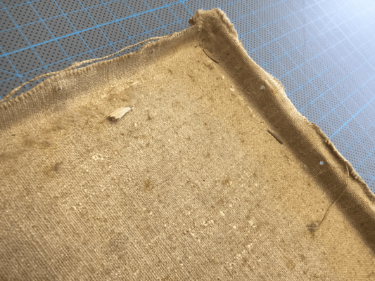 Keilrahmen richten und Bild neu aufspannen