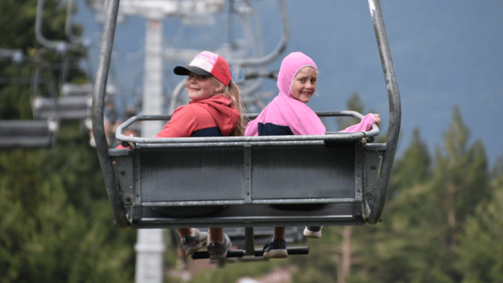 Den Berg wieder runter