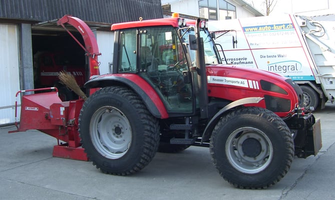 Häckseldienst - Reusser Transporte AG Biberist