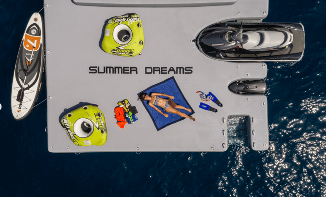 Superyacht custom jetski & seabob dock www.marinestore.eu