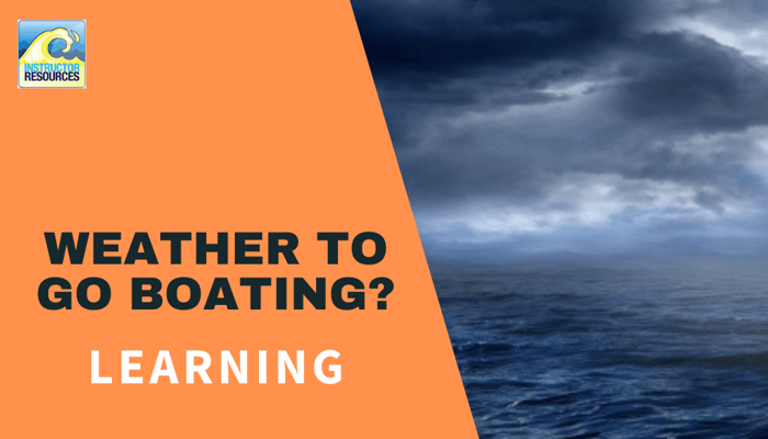 Weather to go boating?