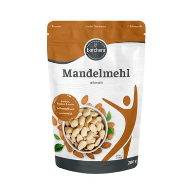 borchers Mandelmehl, 370 g im Standbeutel