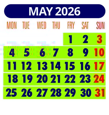 VMByachts Schedule | May 2026