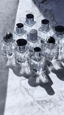 ゴールデンゲートチタン製高級カスタマイズ香水キャップゴールドシルバーブラウン