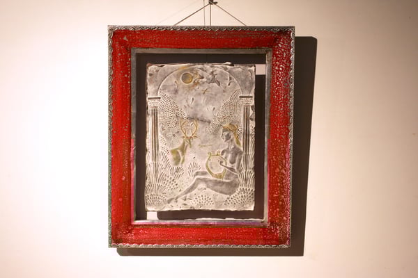 彫刻家　三谷慎のレリーフ　壁掛け 彫刻家 三谷慎 レリーフ展 - 九つ井 山の上ギャラリー