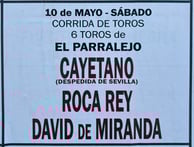 Toros d'El Parralejo pour Cayetano, Roca Rey et David de Miranda