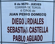 Toros de Juan Pedro Domecq pour Urdiales, Castella et Aguado