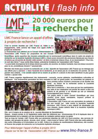 lmc france appel projet recherche leucemie myeloide chronique leucémie myéloïde  20 000 euros aide don